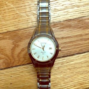 Bulova men’s two tone watch